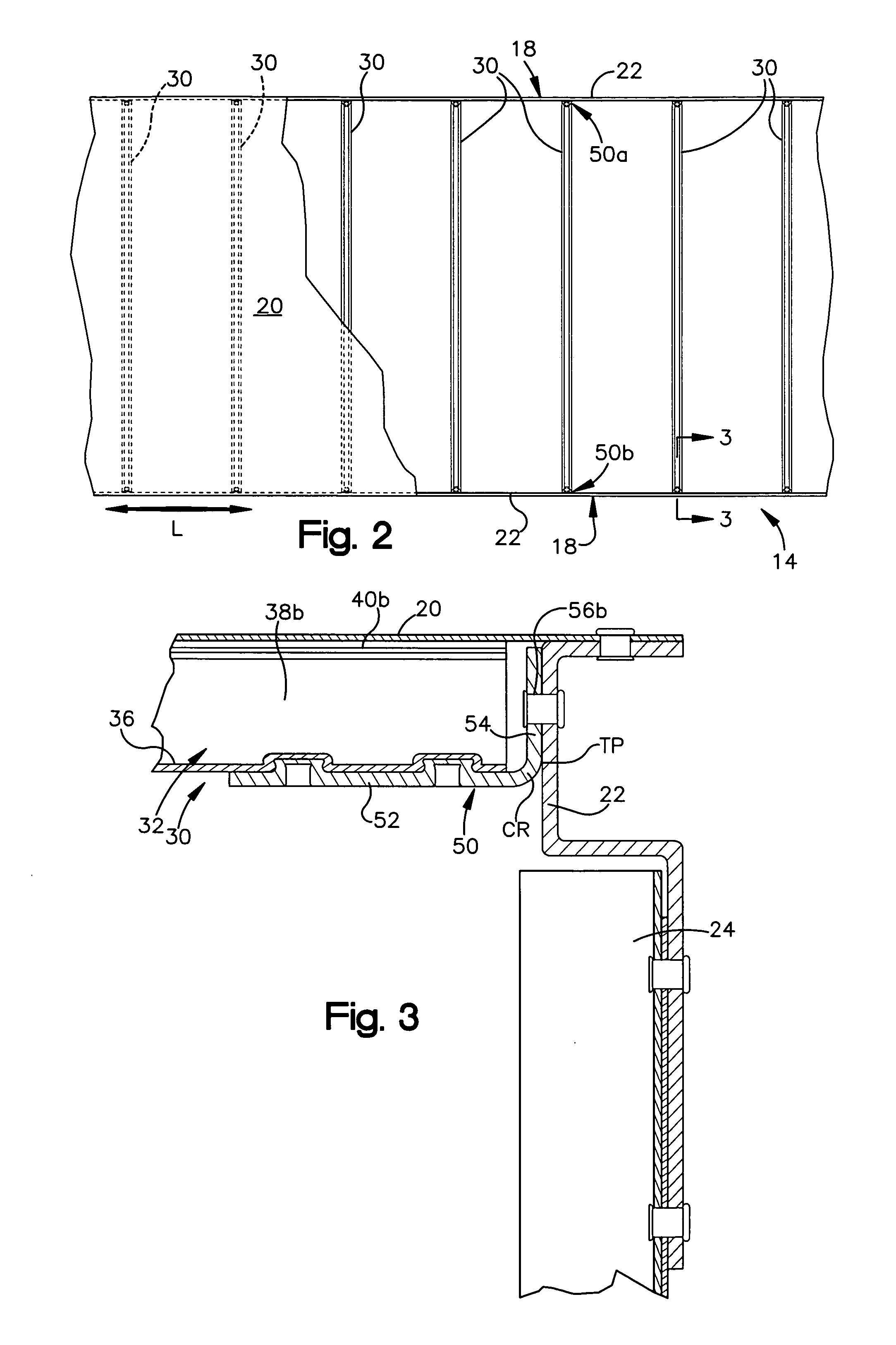 Trailer roof bow with clinched end pieces