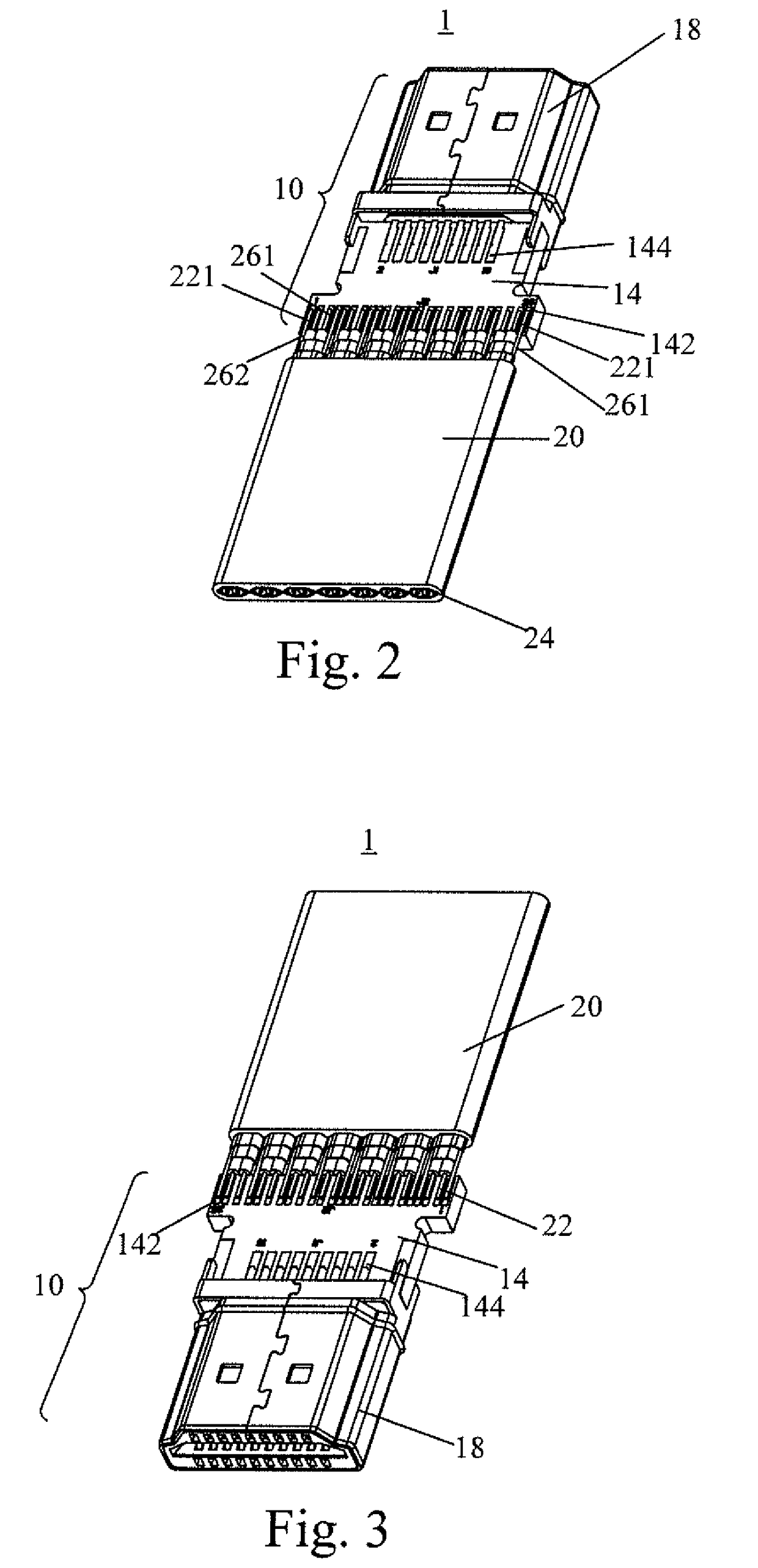 Flex Flat Cable Structure and Electrical Connector Fix structure Thereof