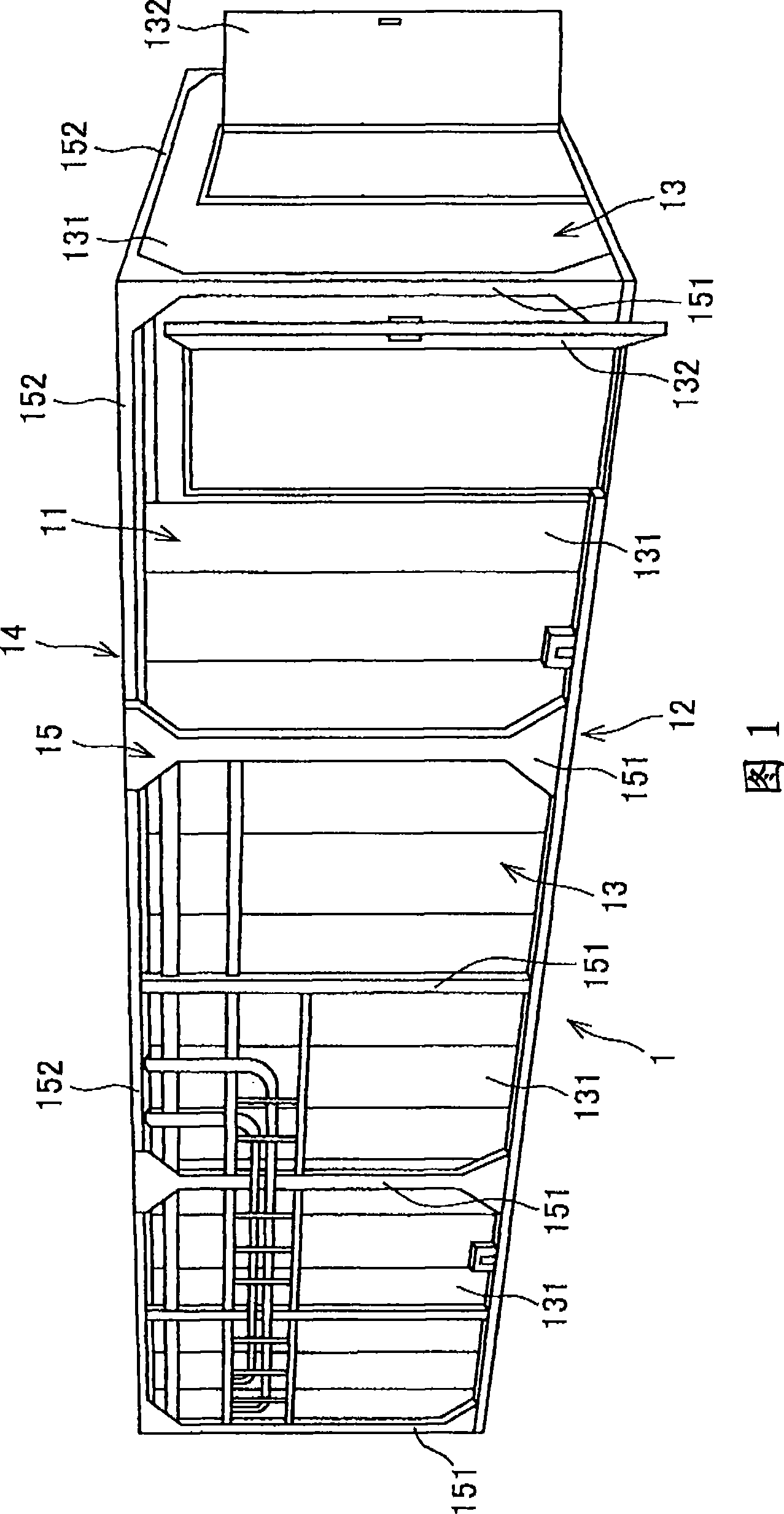 Marine partition module