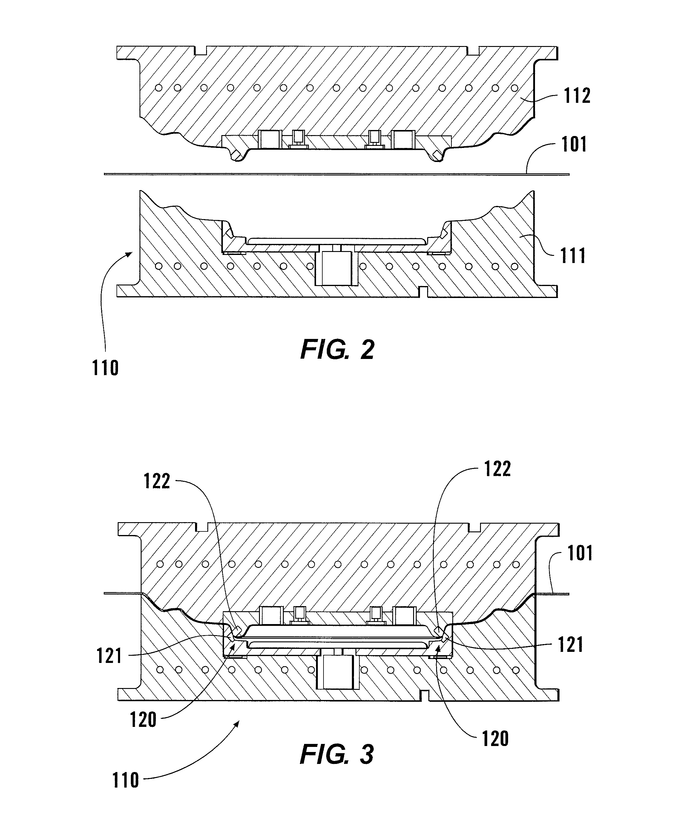 Method and apparatus for forming a vehicle trim panel