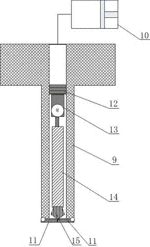 Multifunctional drill bit rock breaking experiment device and method capable of testing triaxial strength parameter of rock