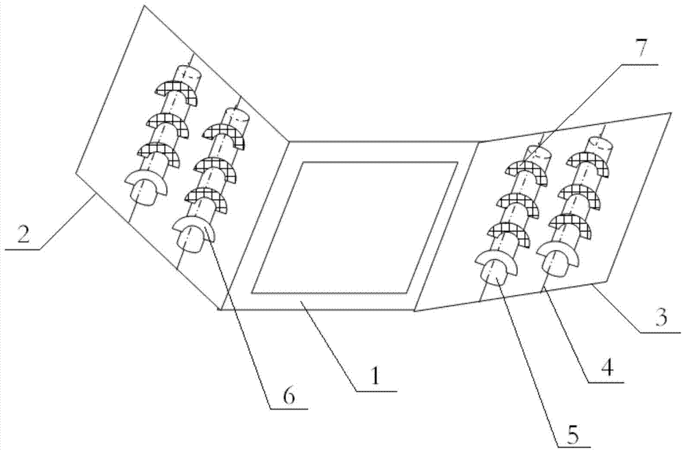 Collating frame for a collating machine