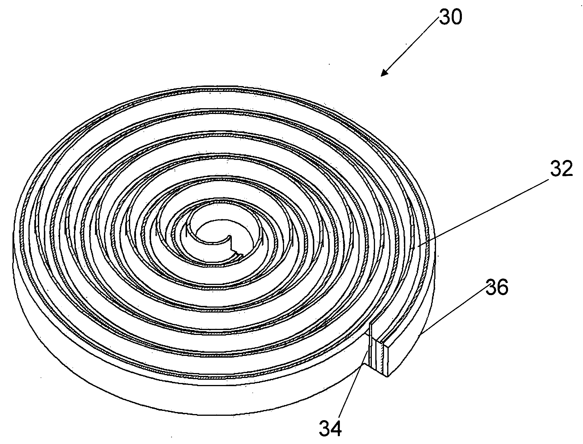 Flexible dielectric film and method for making