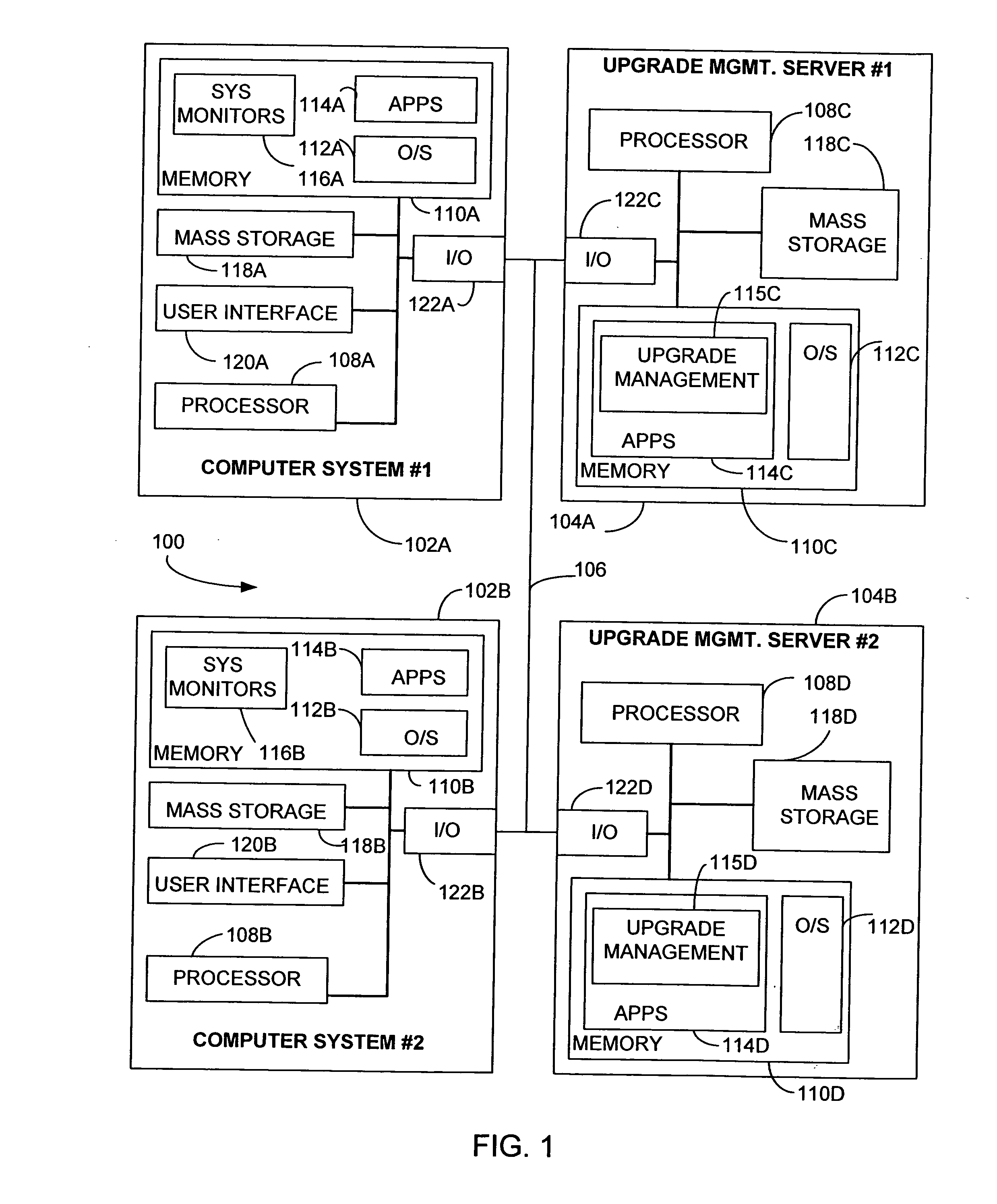 Computer application and methods for autonomic upgrade maintenance of computer hardware, operating systems and application software