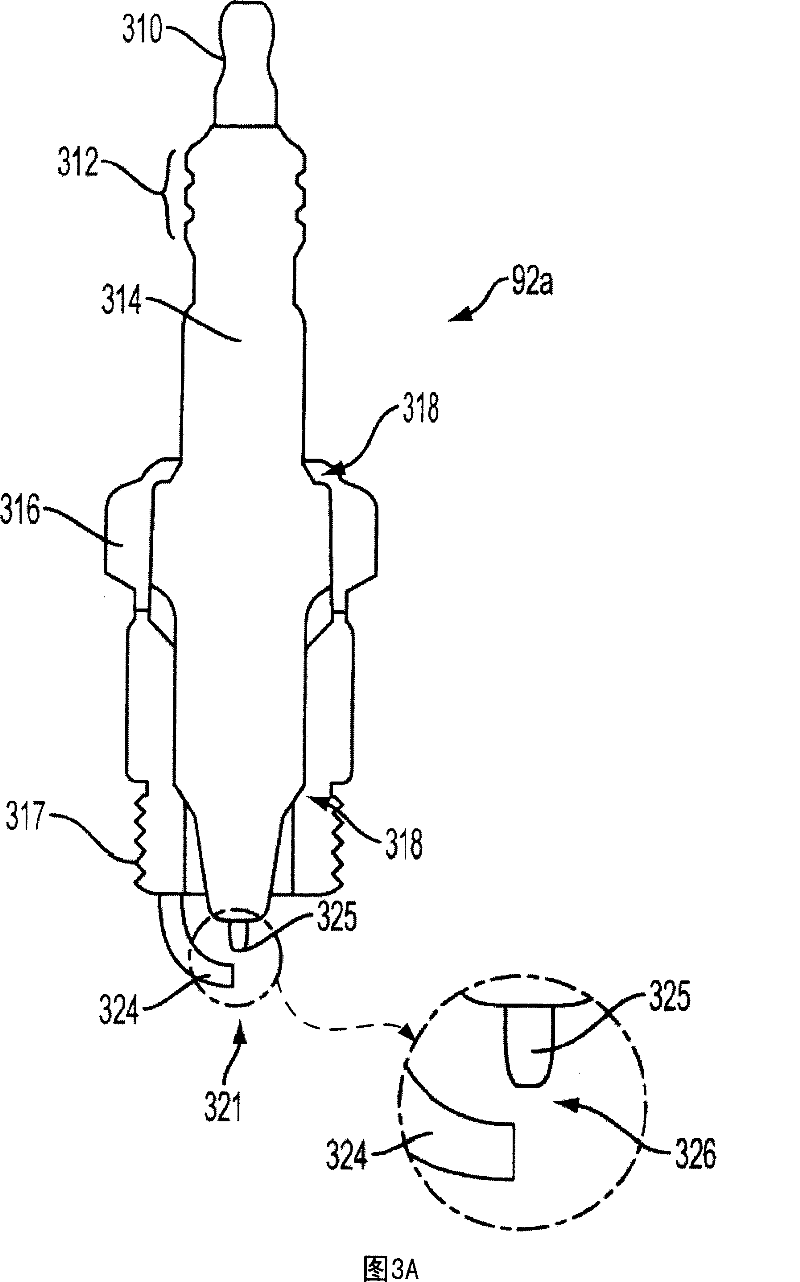 First and second spark plugs for improved combustion control