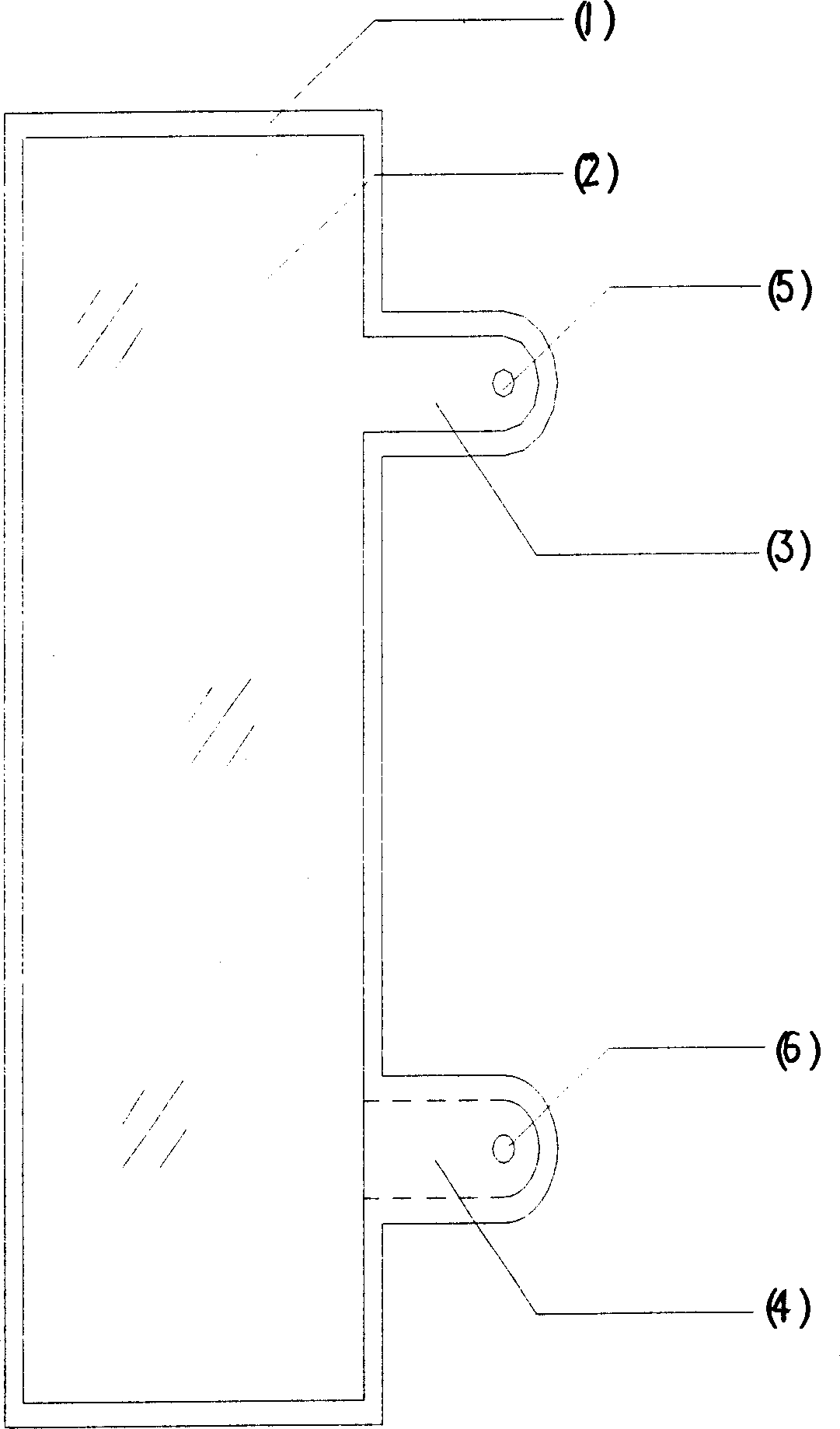 Piezoelectric thin-film sensor with vinylidene difluoride and production thereof