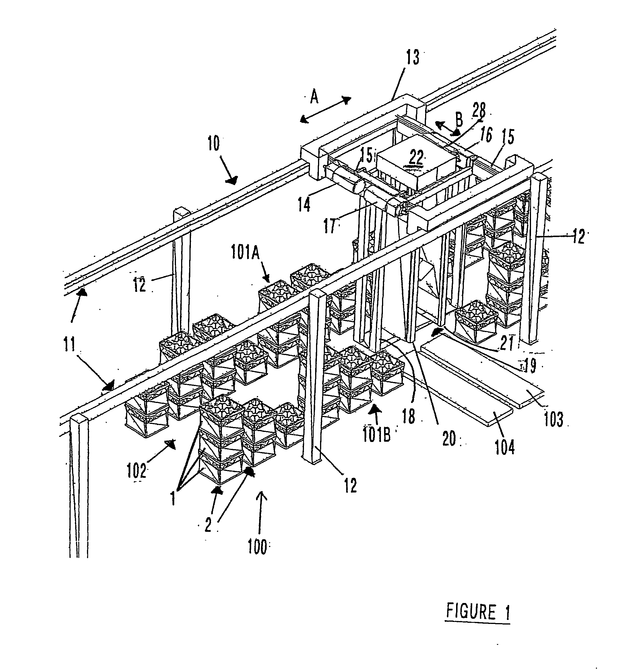 Apparatus for transporting containers