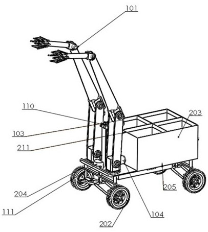 Kiwi fruit picking and sorting robot and kiwi fruit sorting method thereof