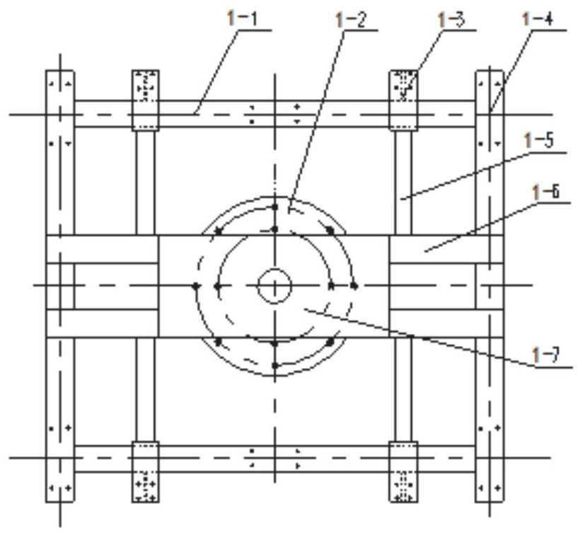 A kind of H-shaped frame welding deformation control device and control method
