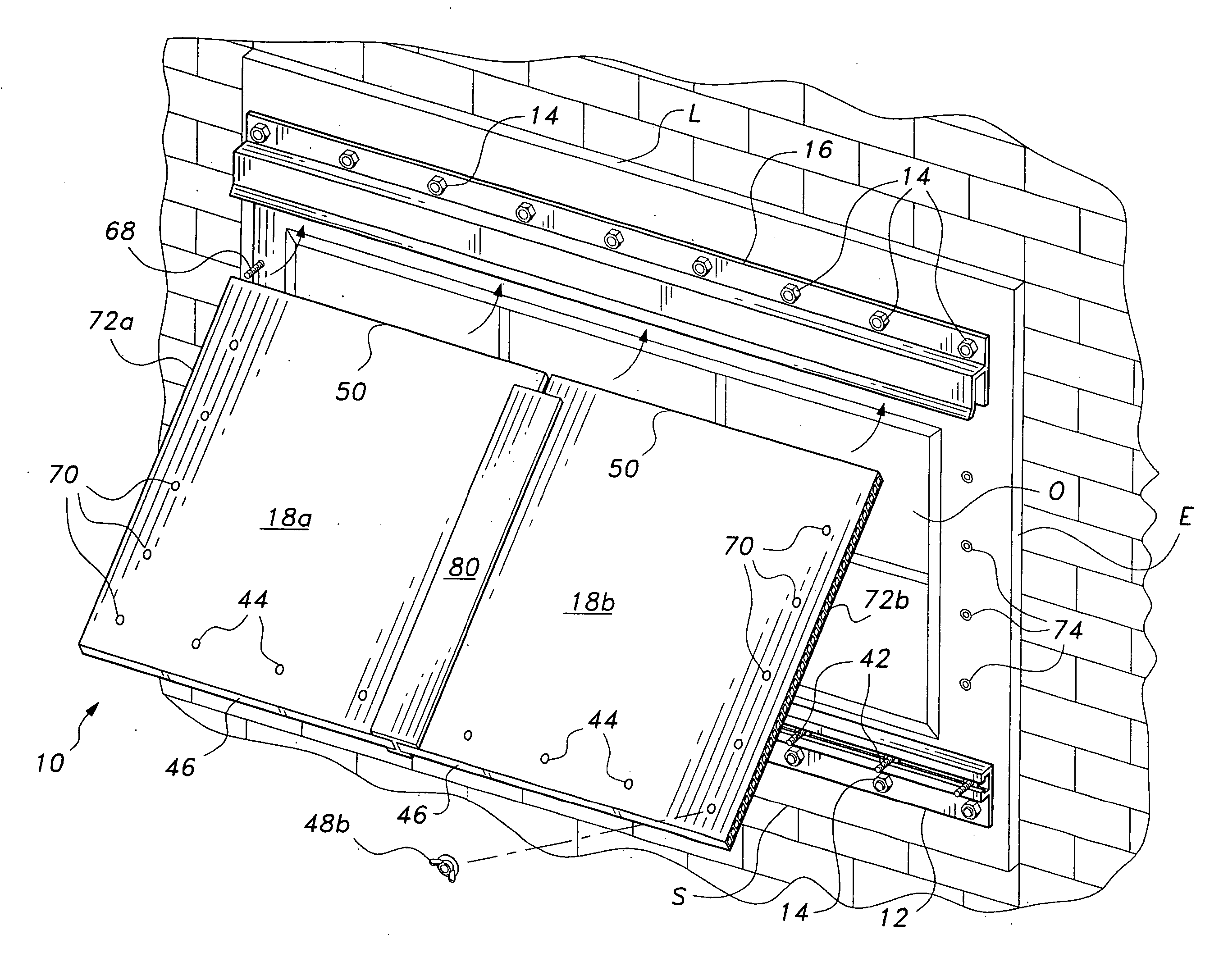 Panel attachment system