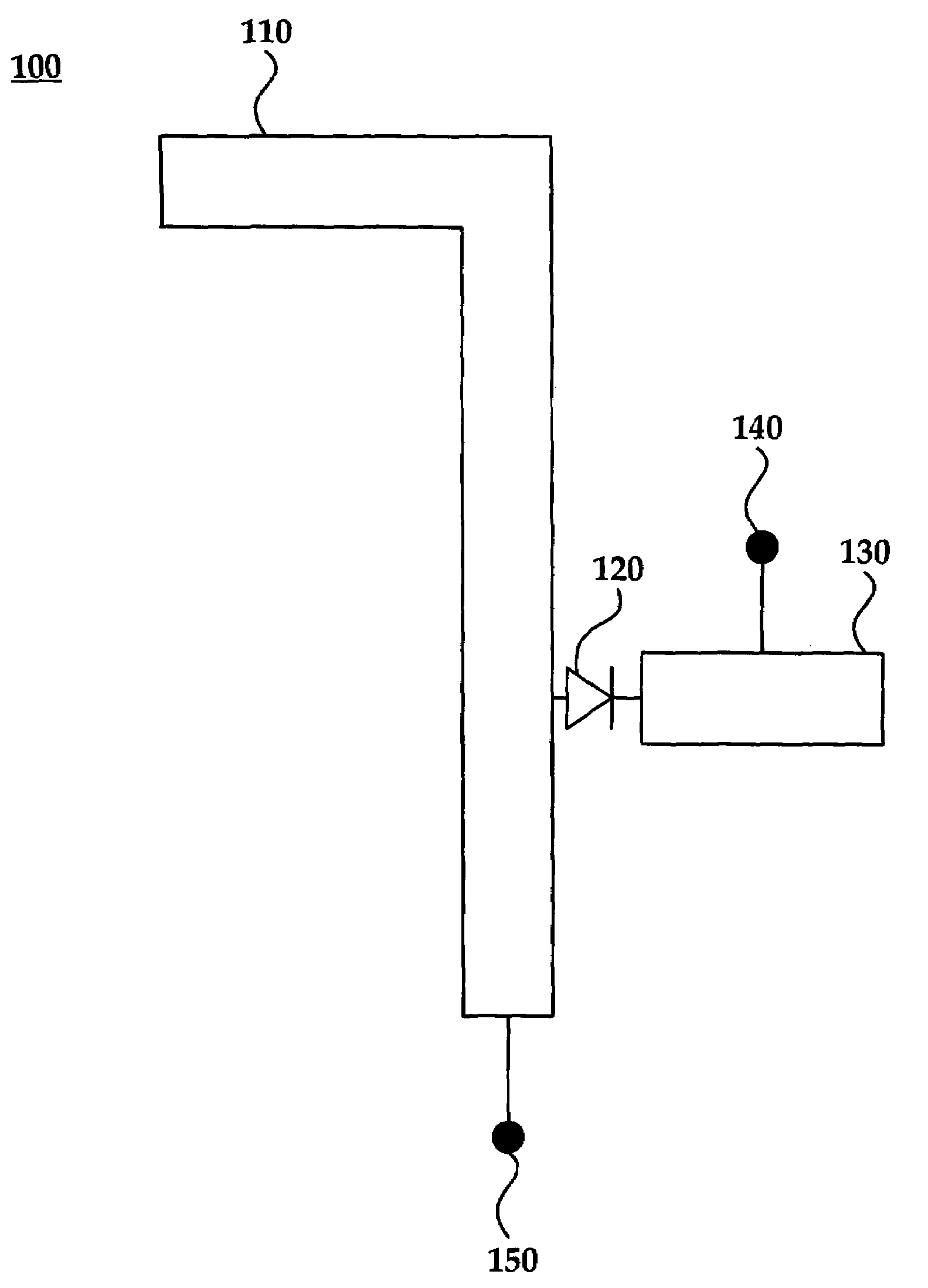 Reducing stray capacitance in antenna element switching