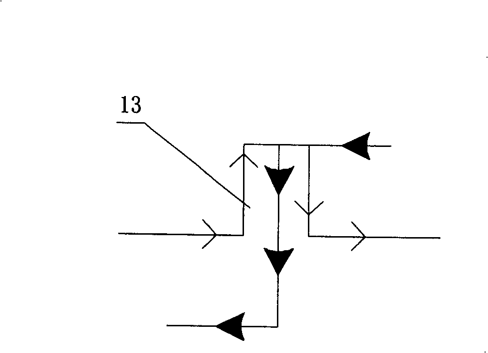 Data communication and positioning-speed-measuring combined system based on asymmetic structure inductive loop