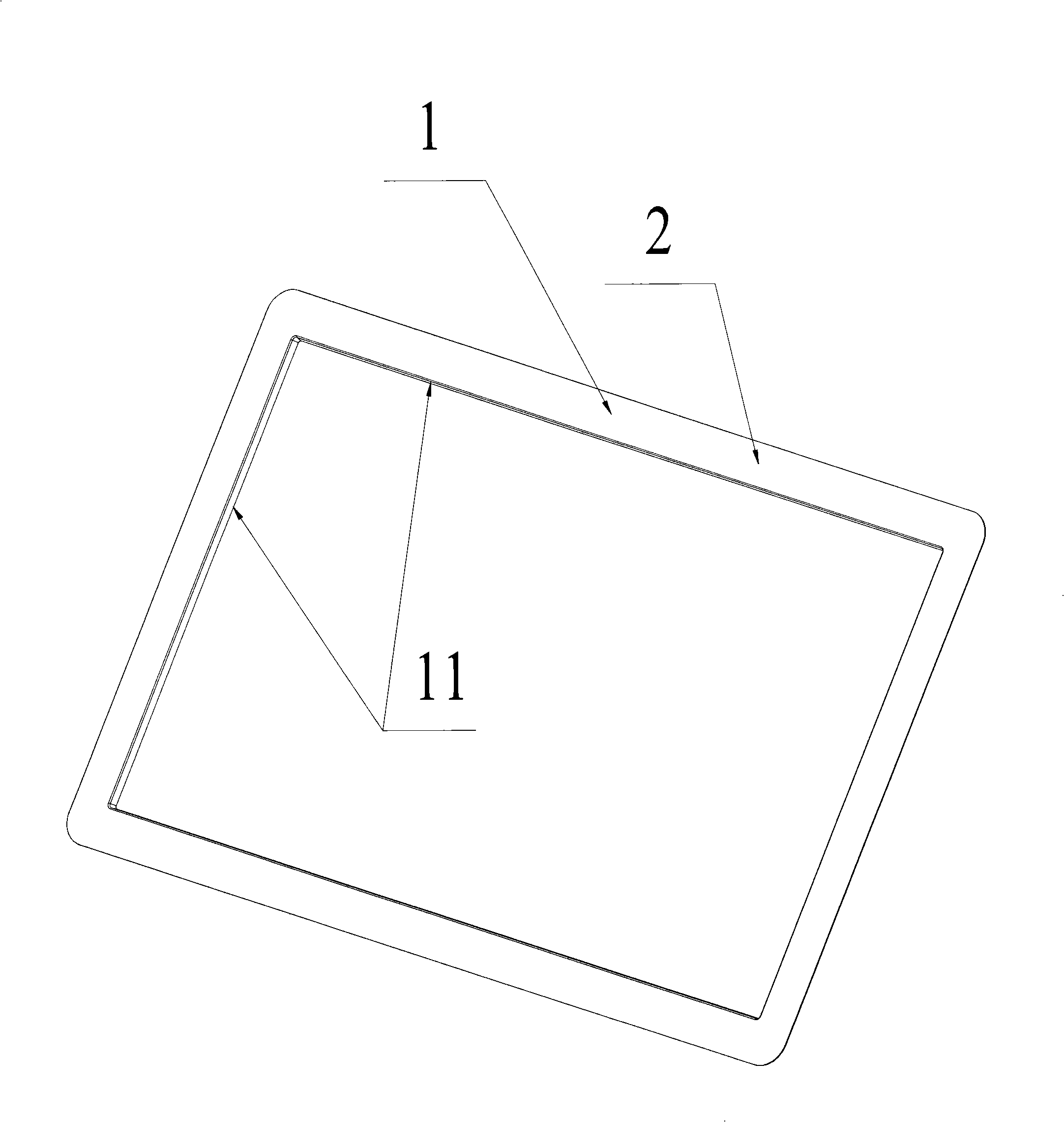 Processing technique of liquid crystal television metal frame