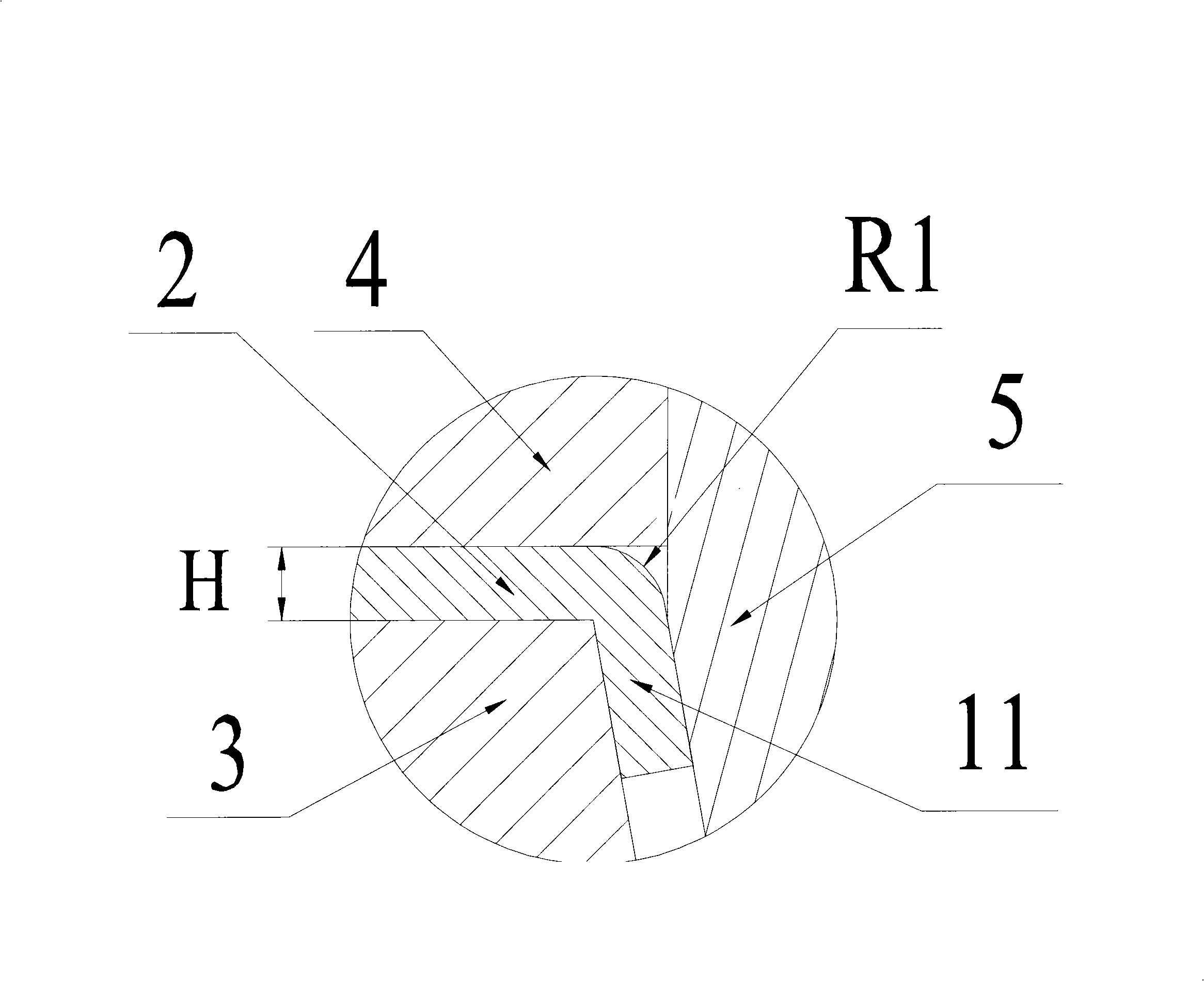 Processing technique of liquid crystal television metal frame