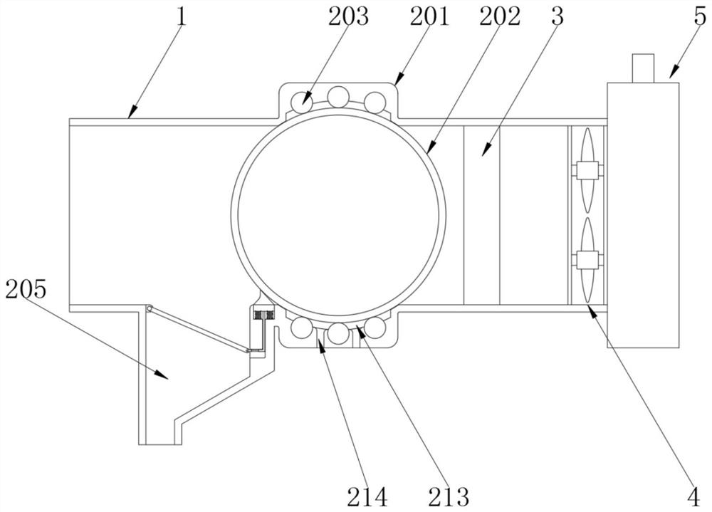 Integral dust falling and purification device applied to underground coal mine