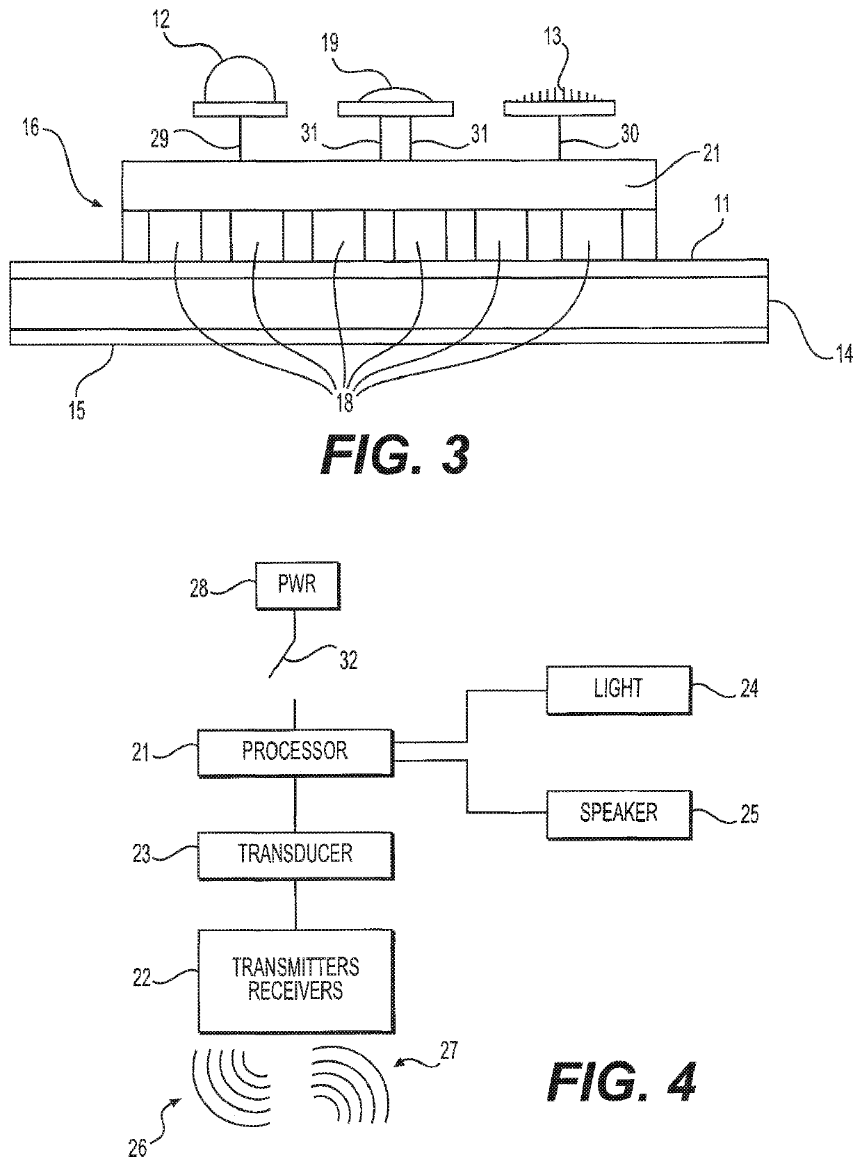 Stand-alone continuous cardiac doppler pulse monitoring patch with integral visual and auditory alerts, and patch-display system and method