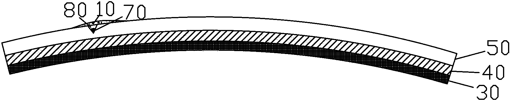 Smoothening treatment method and structure for outer scratch of vehicle body