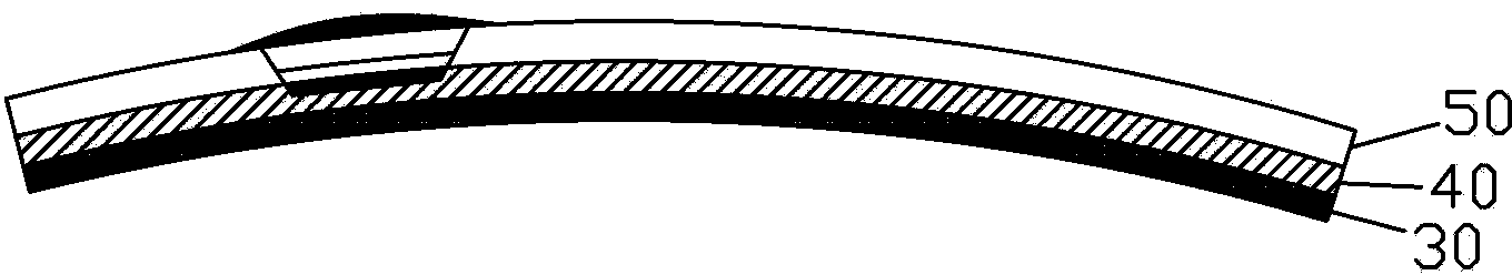 Smoothening treatment method and structure for outer scratch of vehicle body