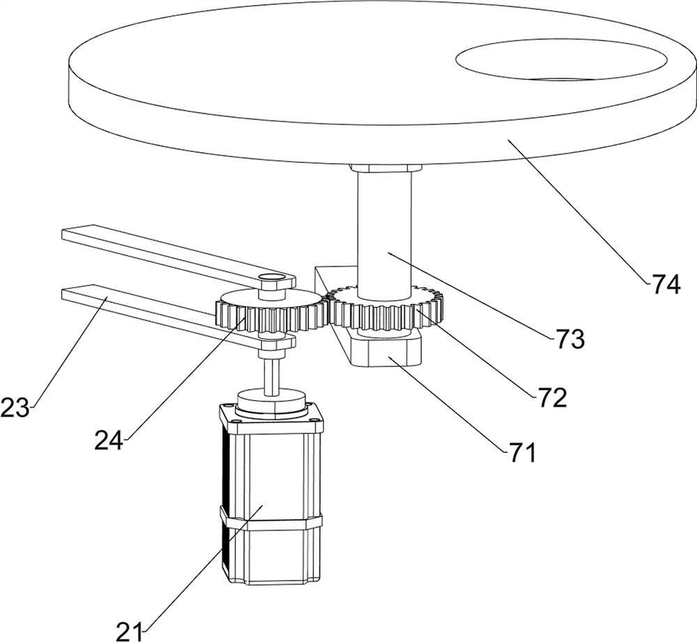 Konjac stringing device for restaurants