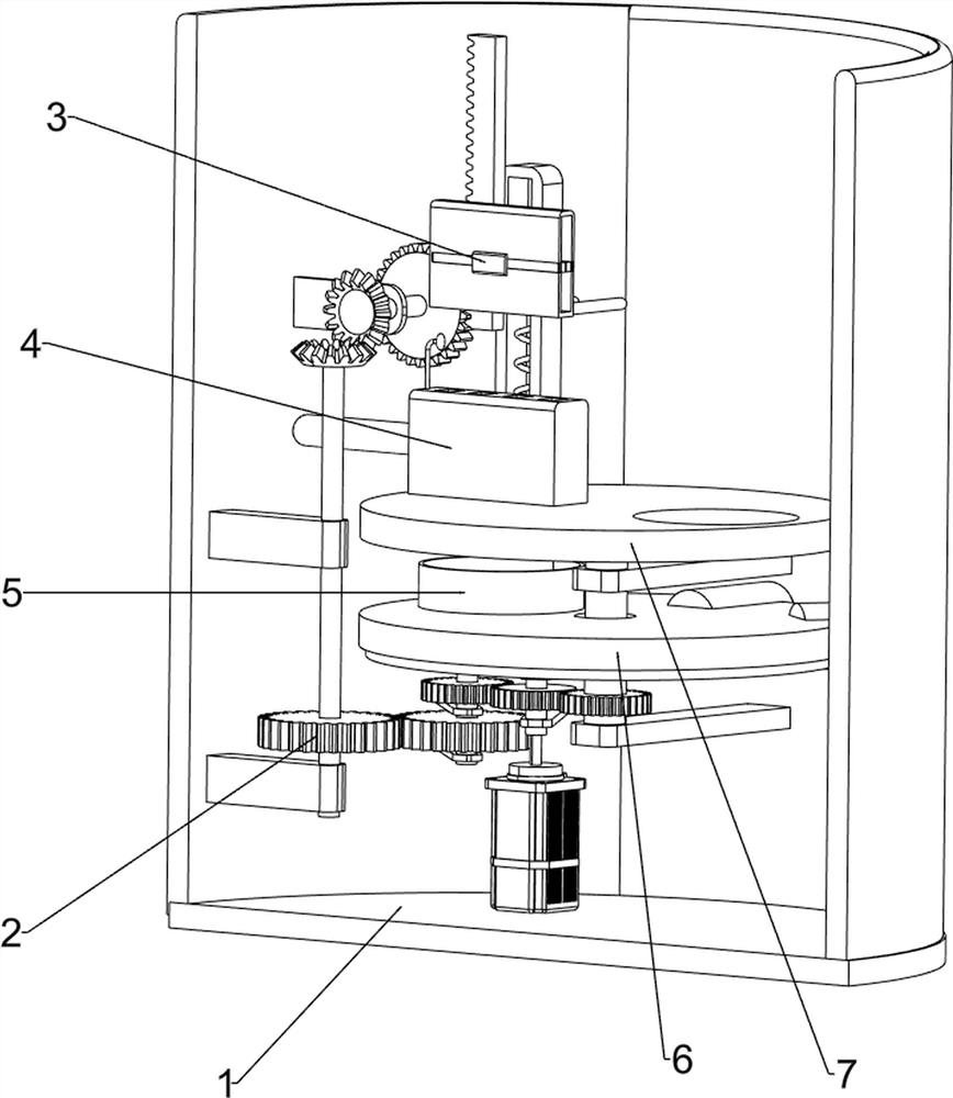 Konjac stringing device for restaurants