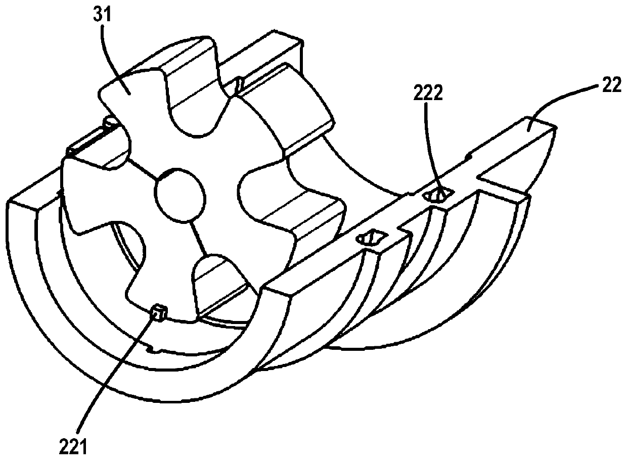 Sealing wall through device and method using the device