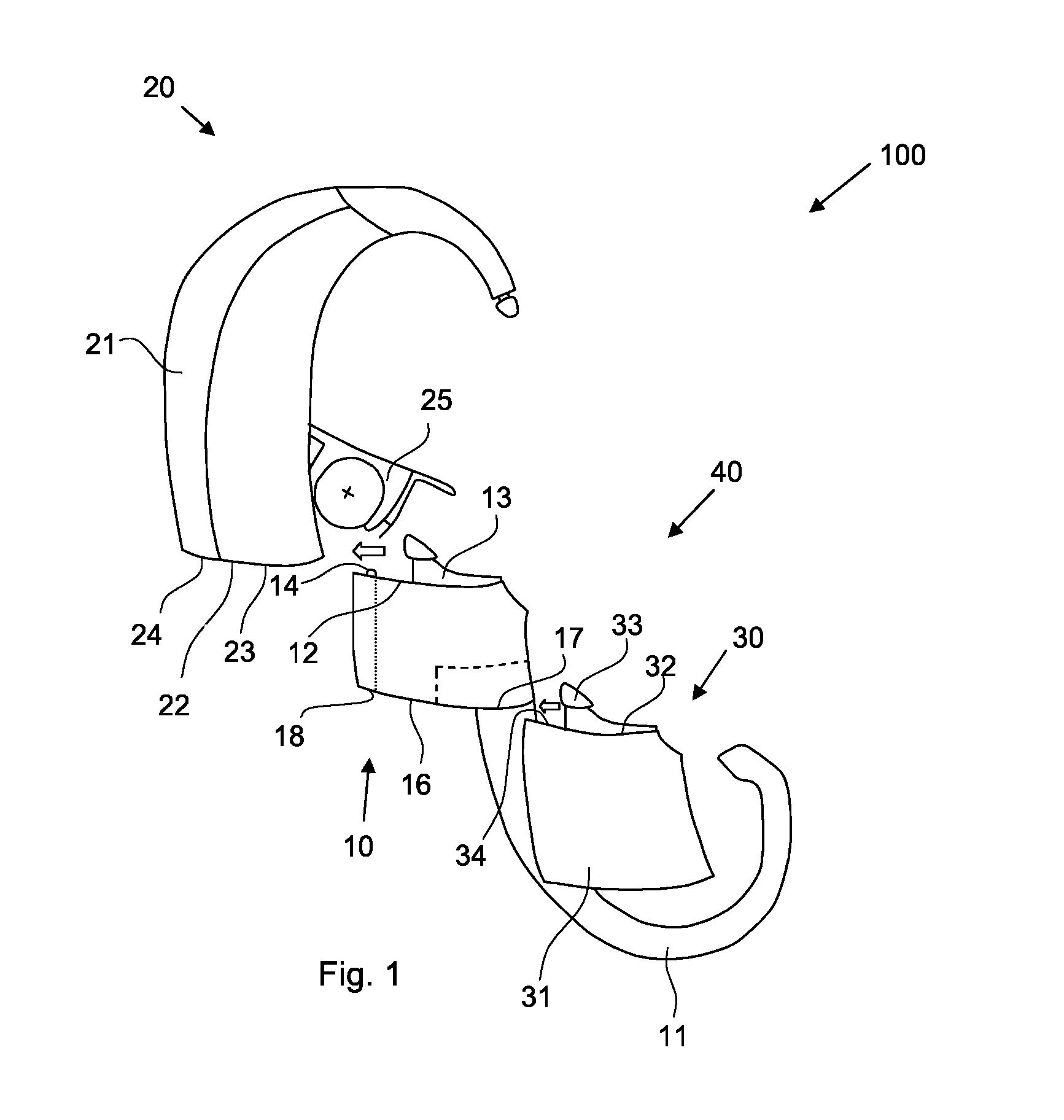 Hearing aid retainer accessory