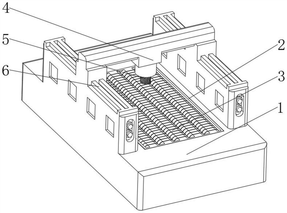 Planer type milling machine capable of strengthening workpiece positioning