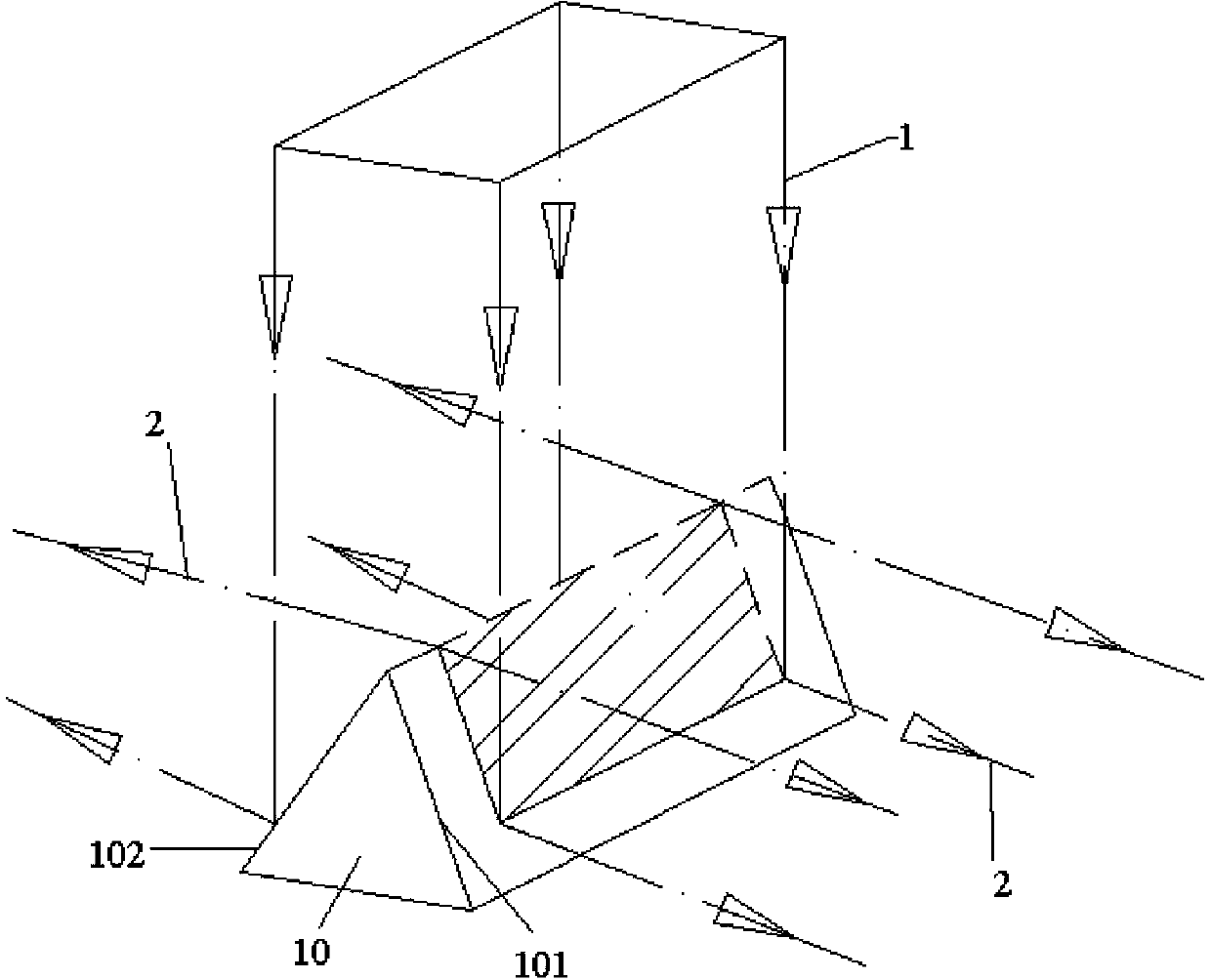 Laser broadband cladding device and method