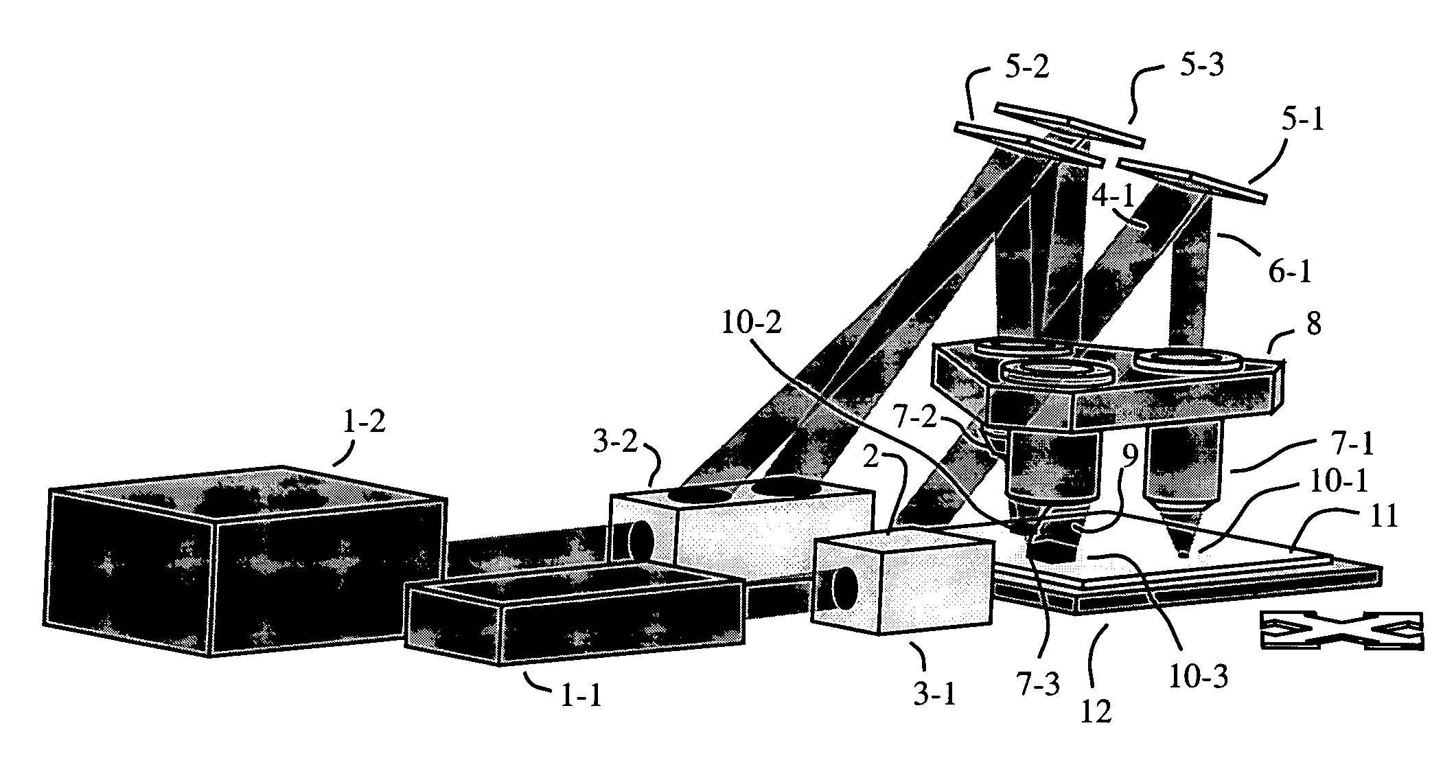 Versatile maskless lithography system with multiple resolutions