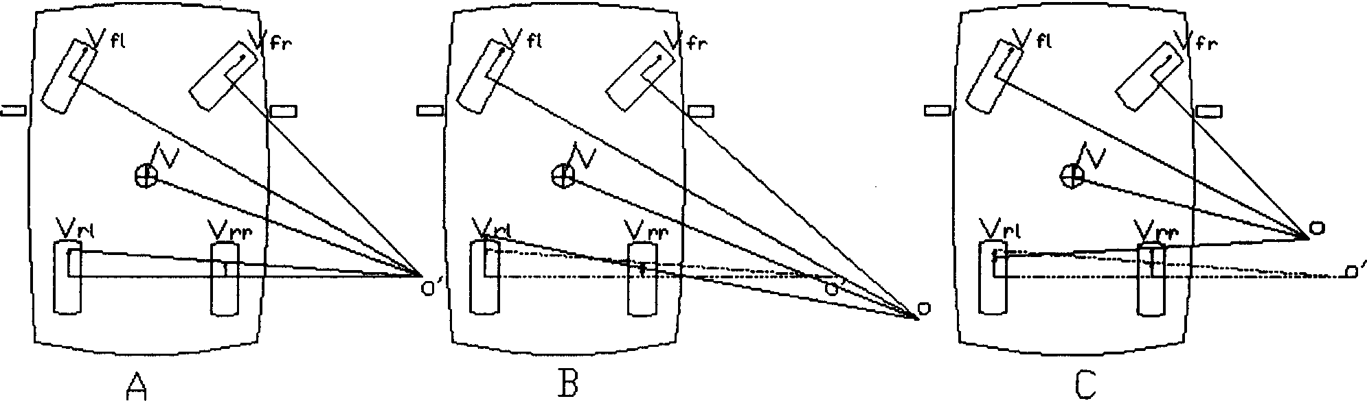 Multiple axle driving system for oil-electricity mixed power automobile