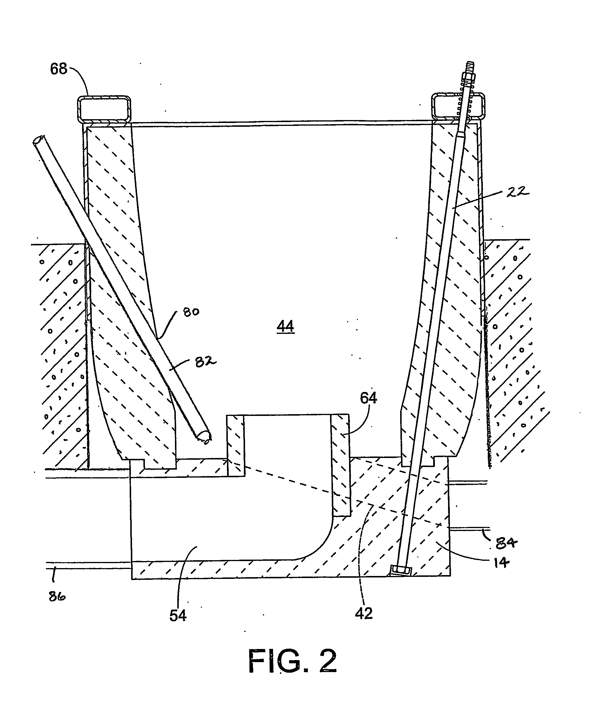 Metal Scrap Submergence Apparatus