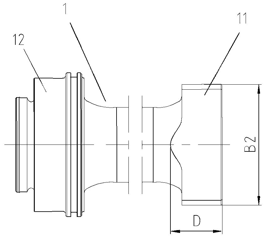 Piston rod flat square end finish-milling forming cutter and positioning tool and method