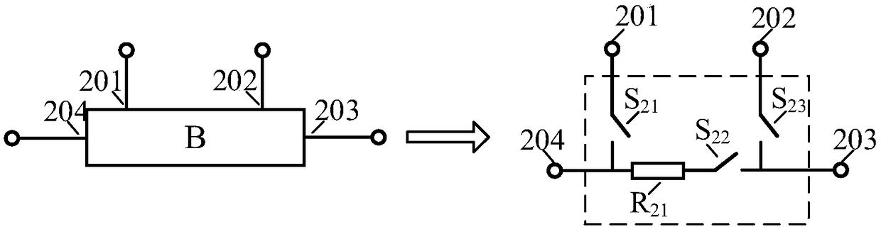 Dynamic simulation device for track potential and stray current of direct-current traction system