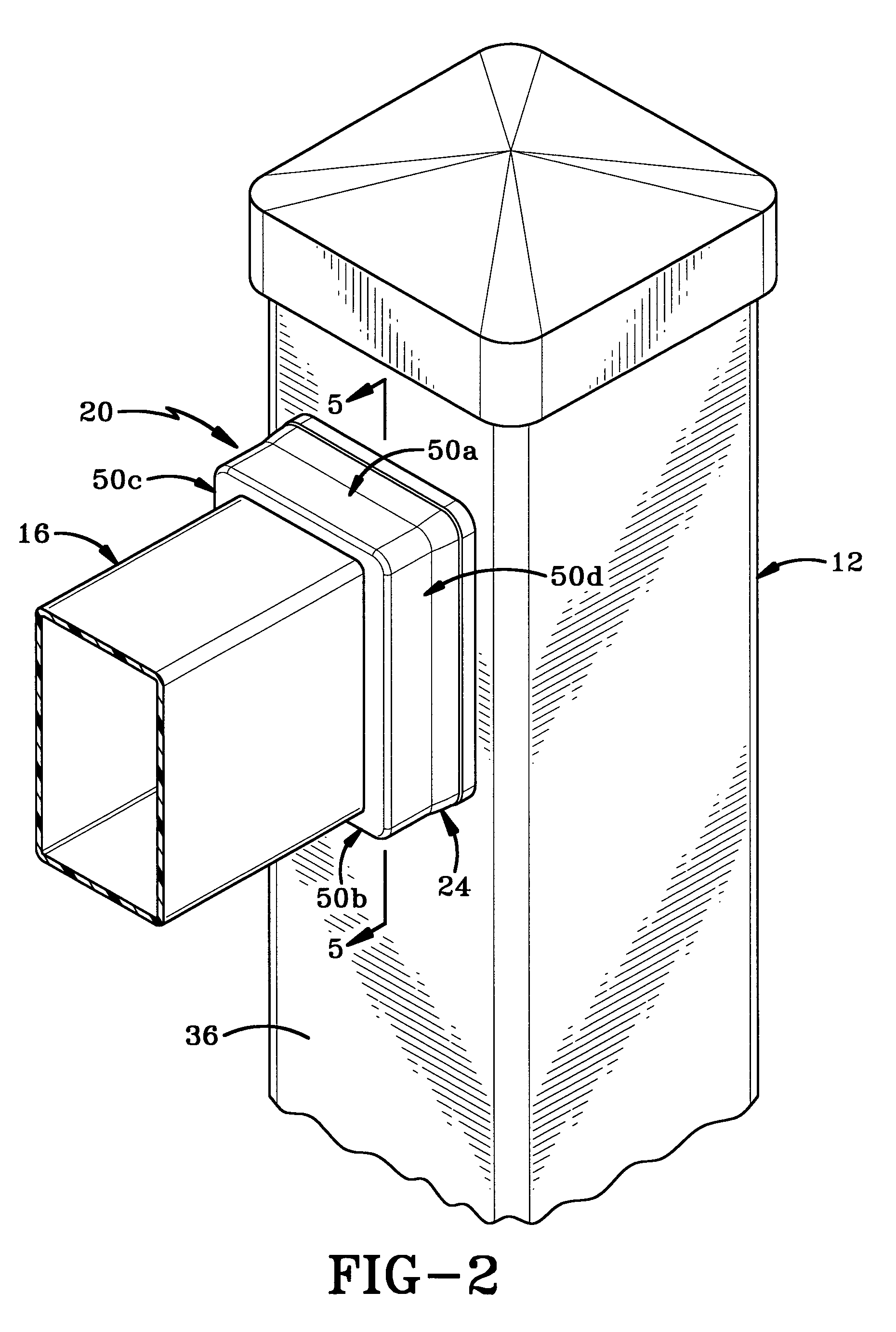 Mounting bracket and snap-on cover assembly for use therewith