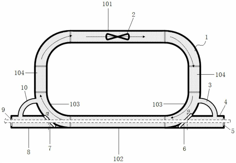 Flowing gas stimulated Raman scattering frequency conversion device