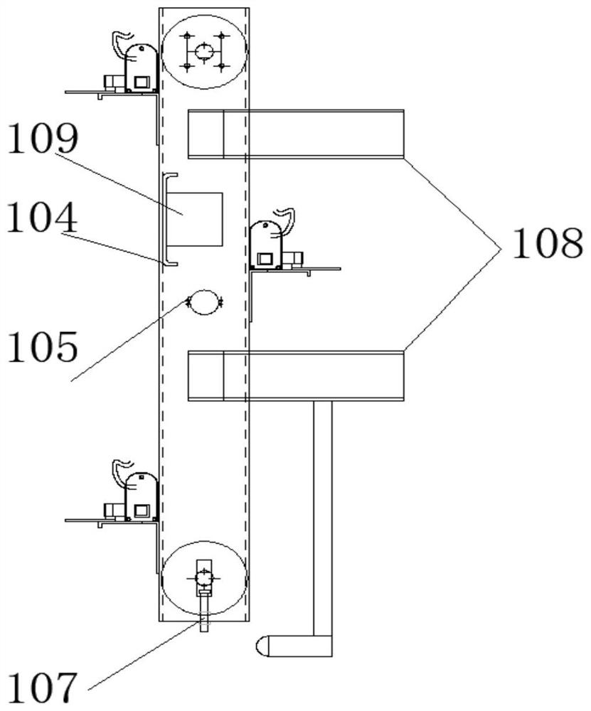 Isolation cone automatic collecting and releasing equipment