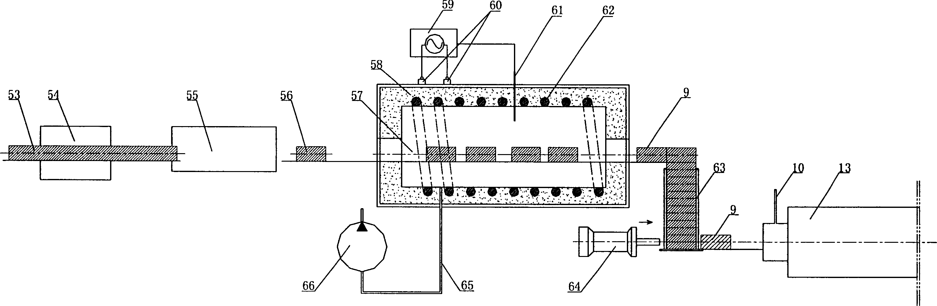 Thermoplastic precise forming nitrogen protection oxidation preventing system