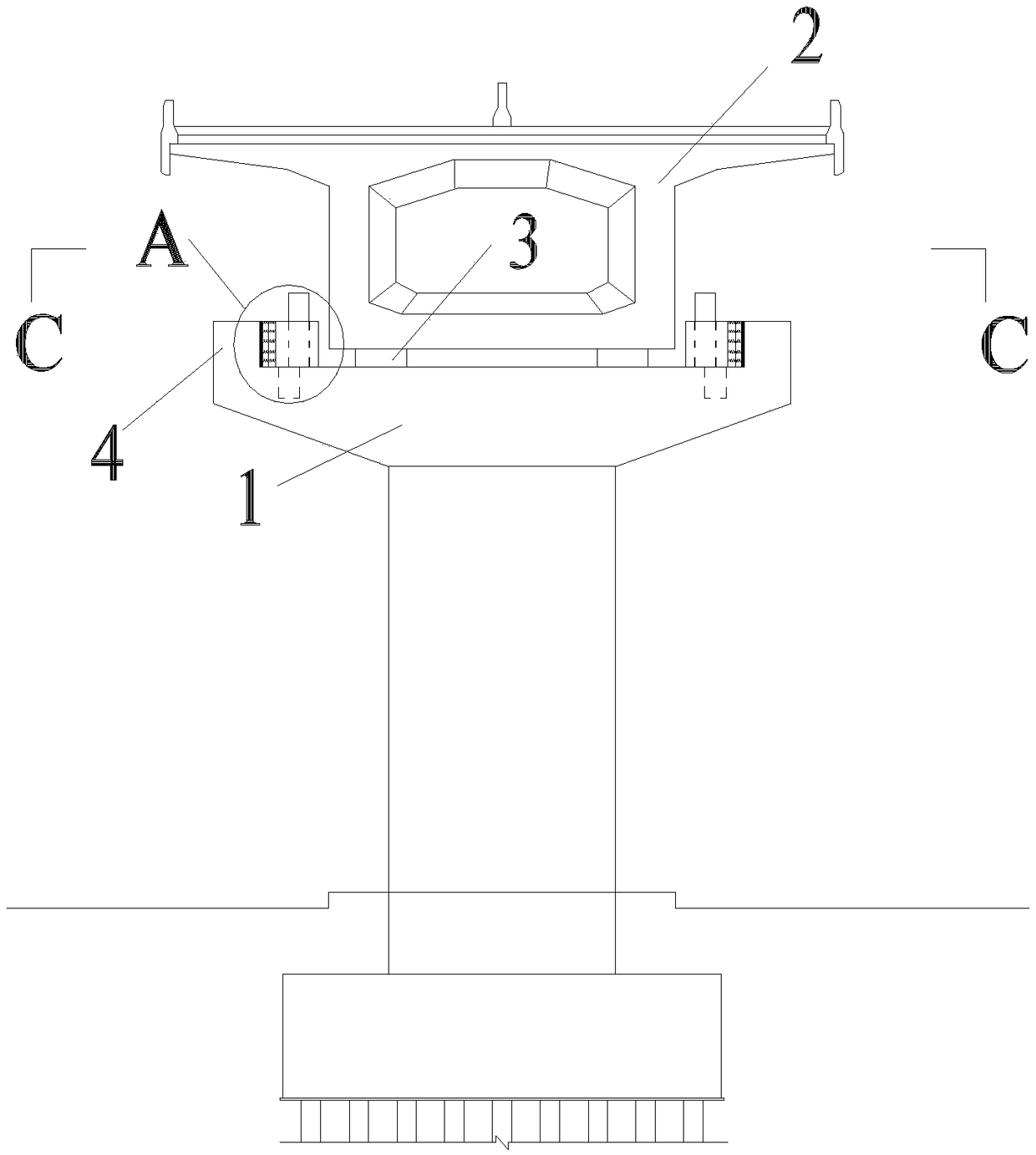 A trigger-type anti-seismic double block device for bridges