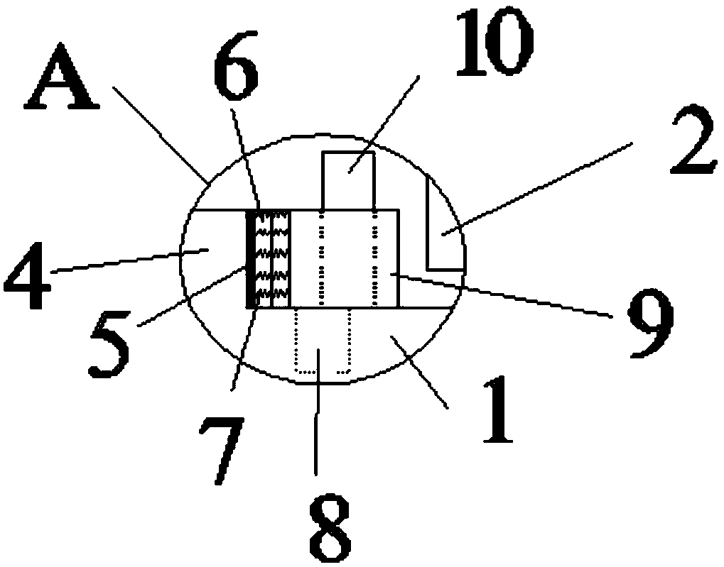 A trigger-type anti-seismic double block device for bridges