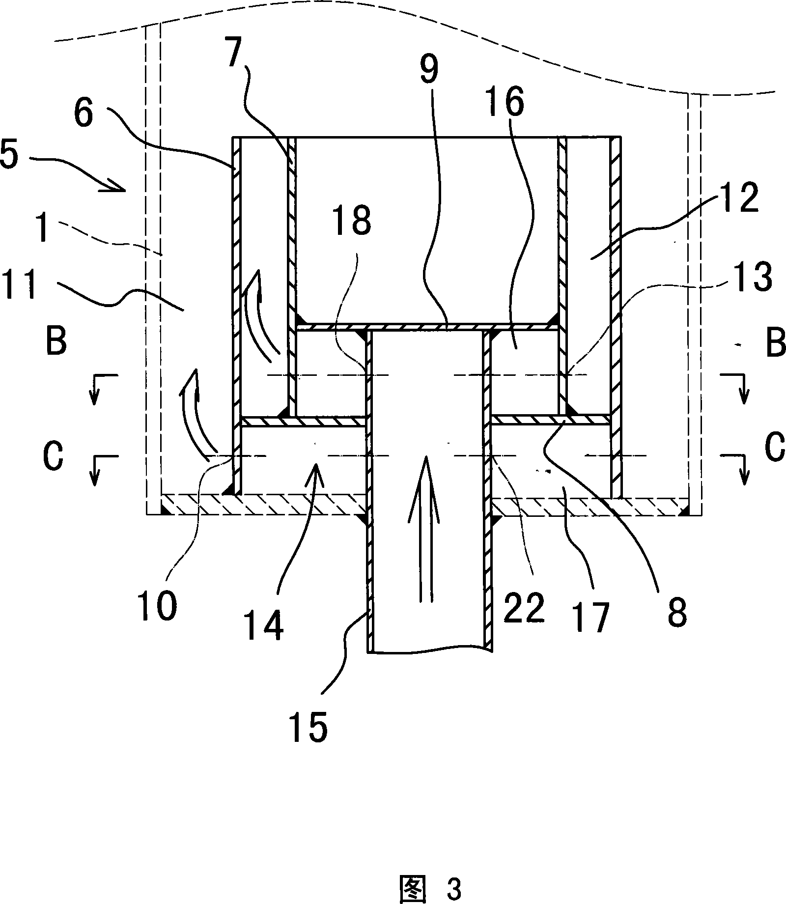 Double helix water stream barrel type high-efficiency coolers