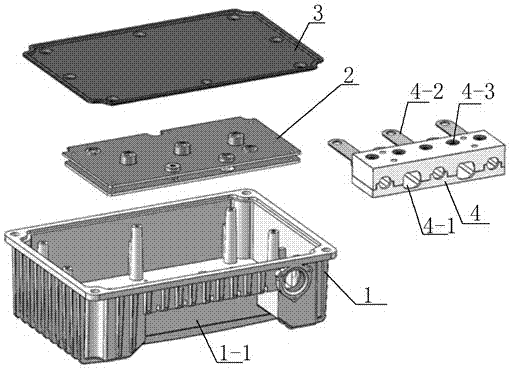 Controller with integrated diversion line bank