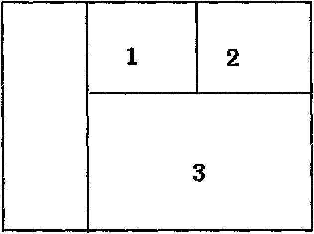 Template display method in video conference system