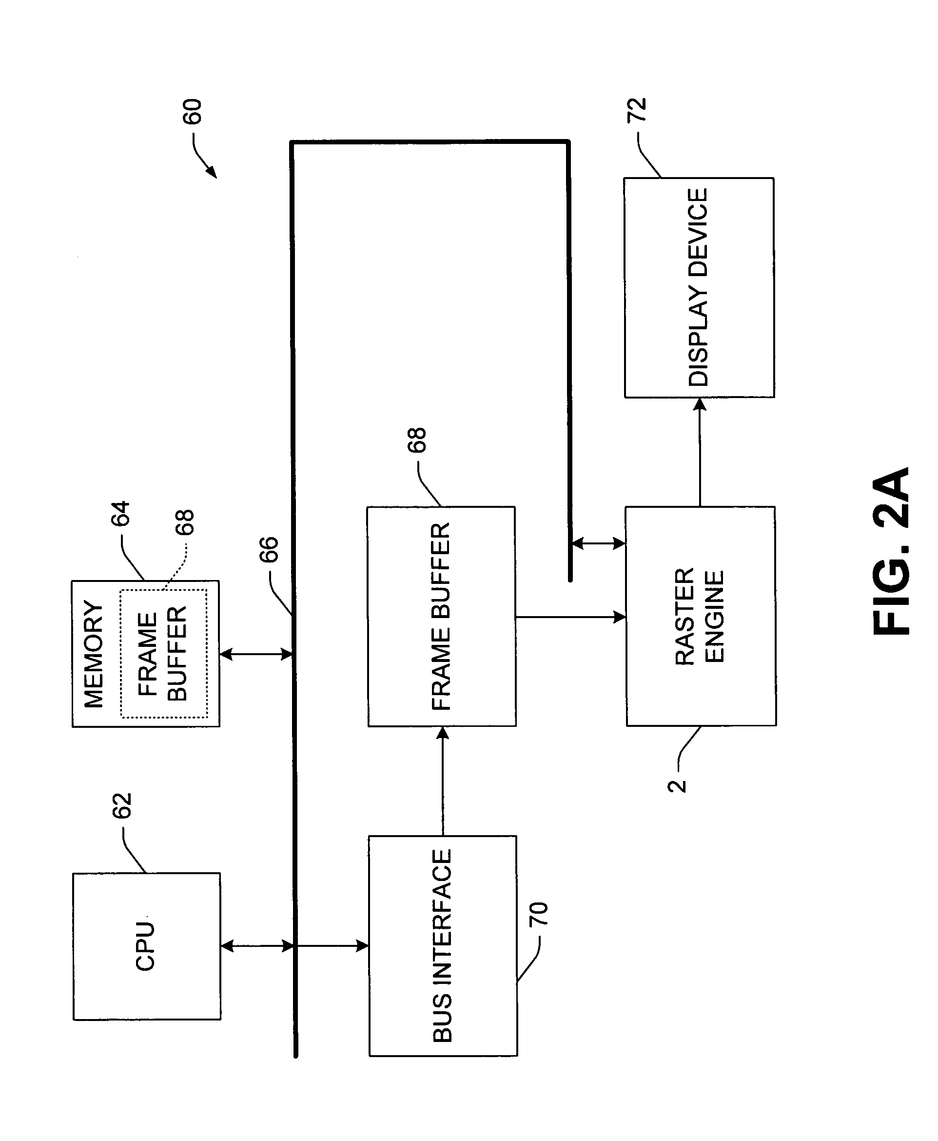 Raster engine with multiple color depth digital interface