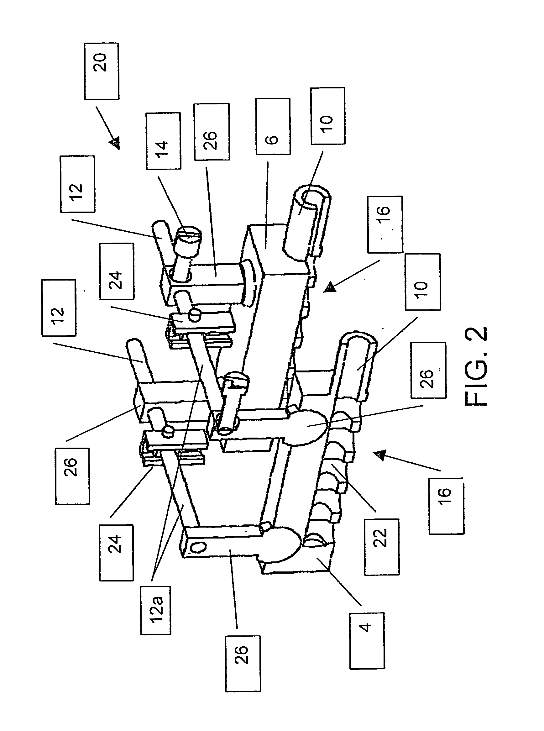 Vacuum holder for juxtaposing body tissues