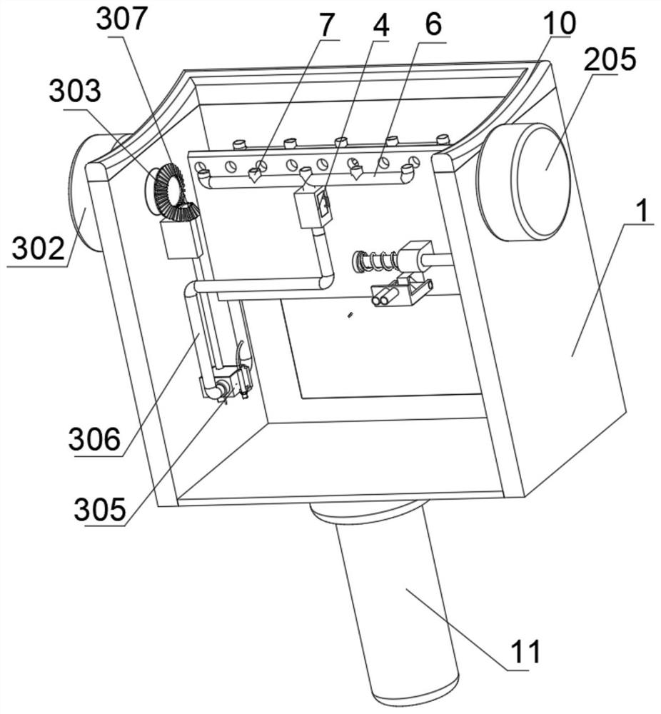 High-temperature roller scraping tool