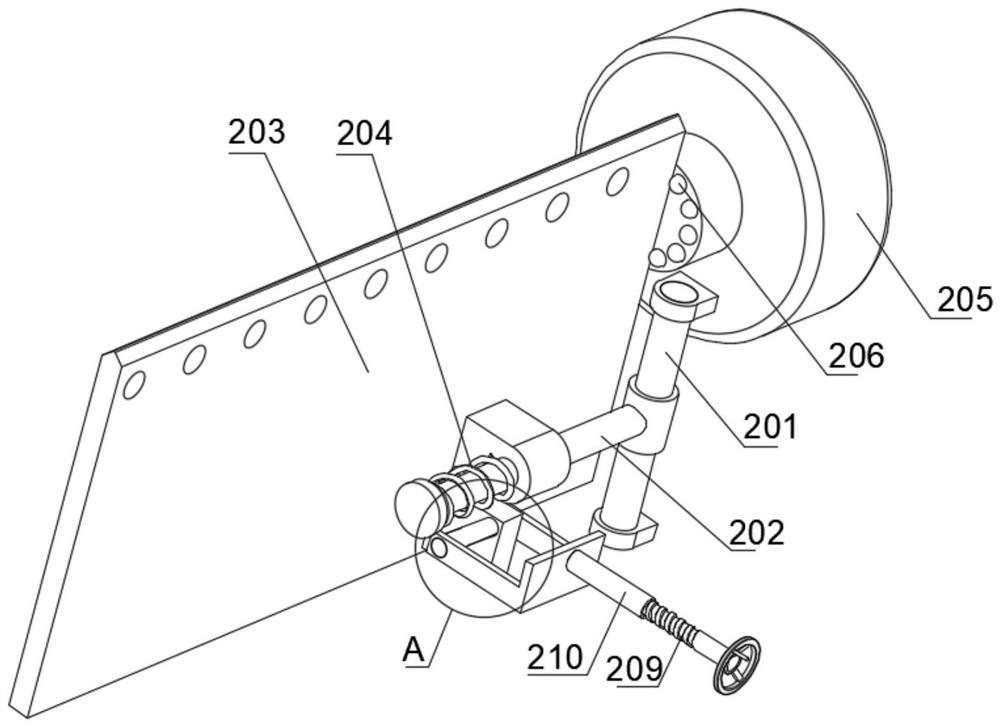 High-temperature roller scraping tool