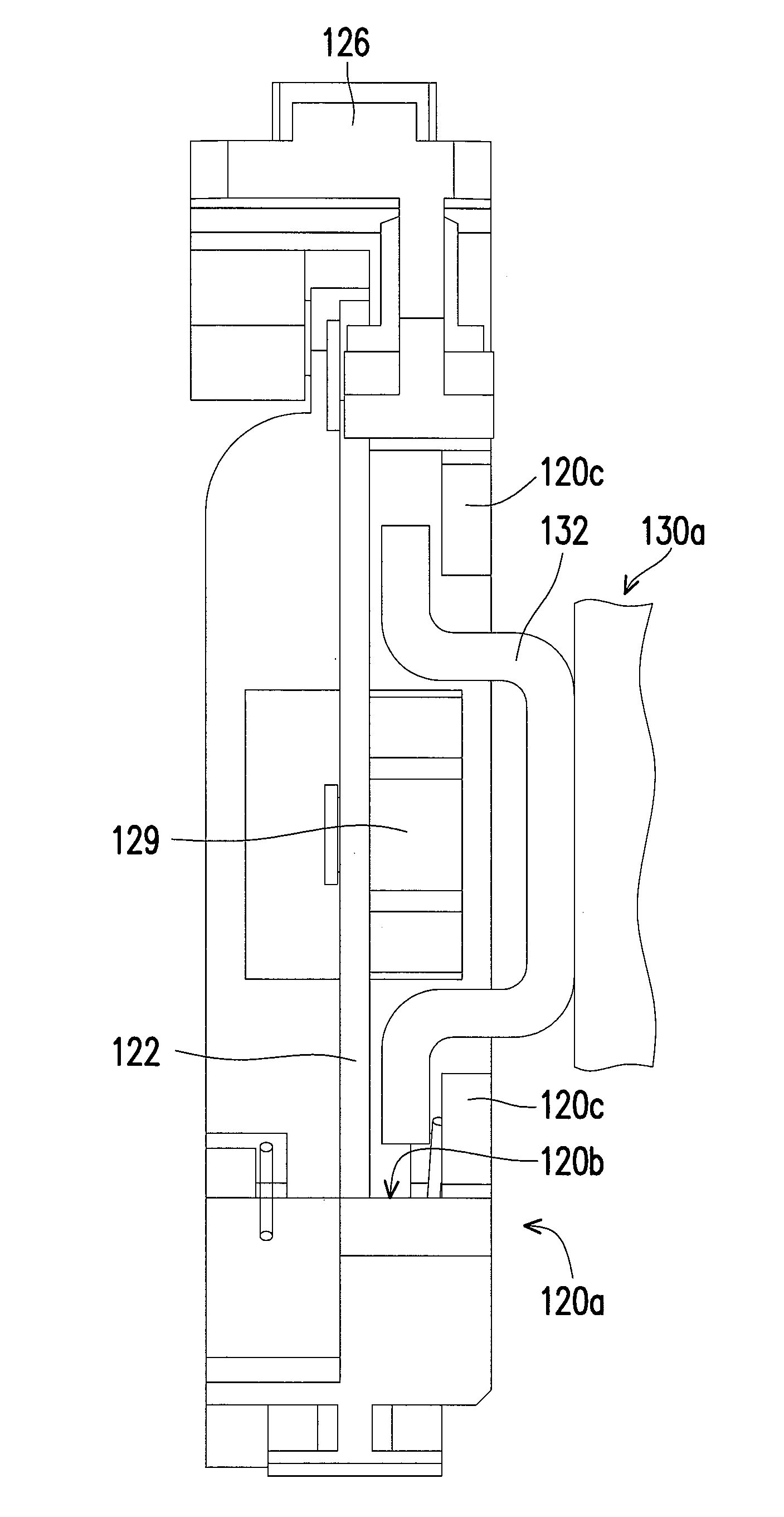 Server and partition thereof