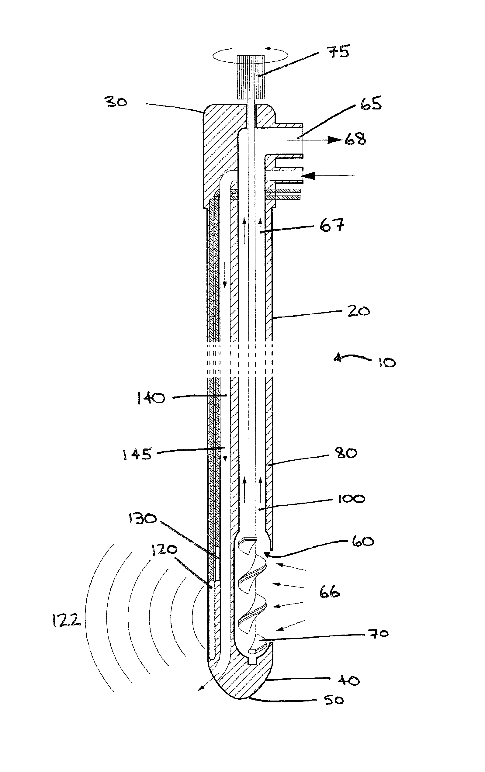 Apparatus and method for minimally invasive intracranial hematoma evacuation with real-time assessment of clot reduction