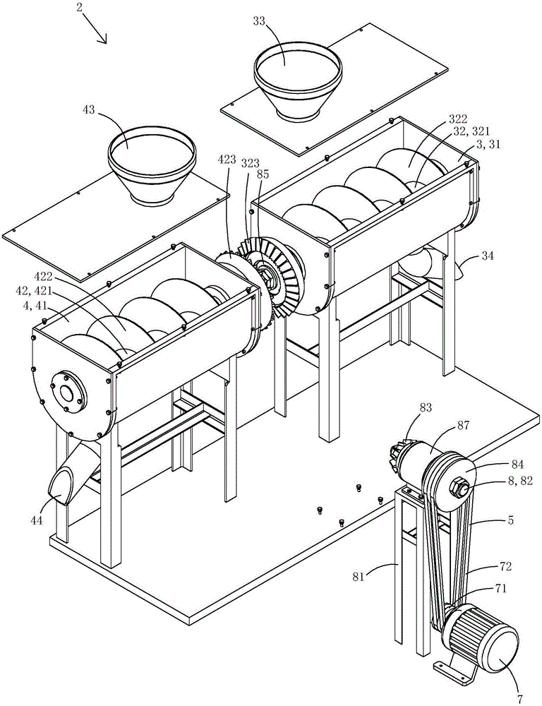 Logistics granary with ventilation and heat exchange systems