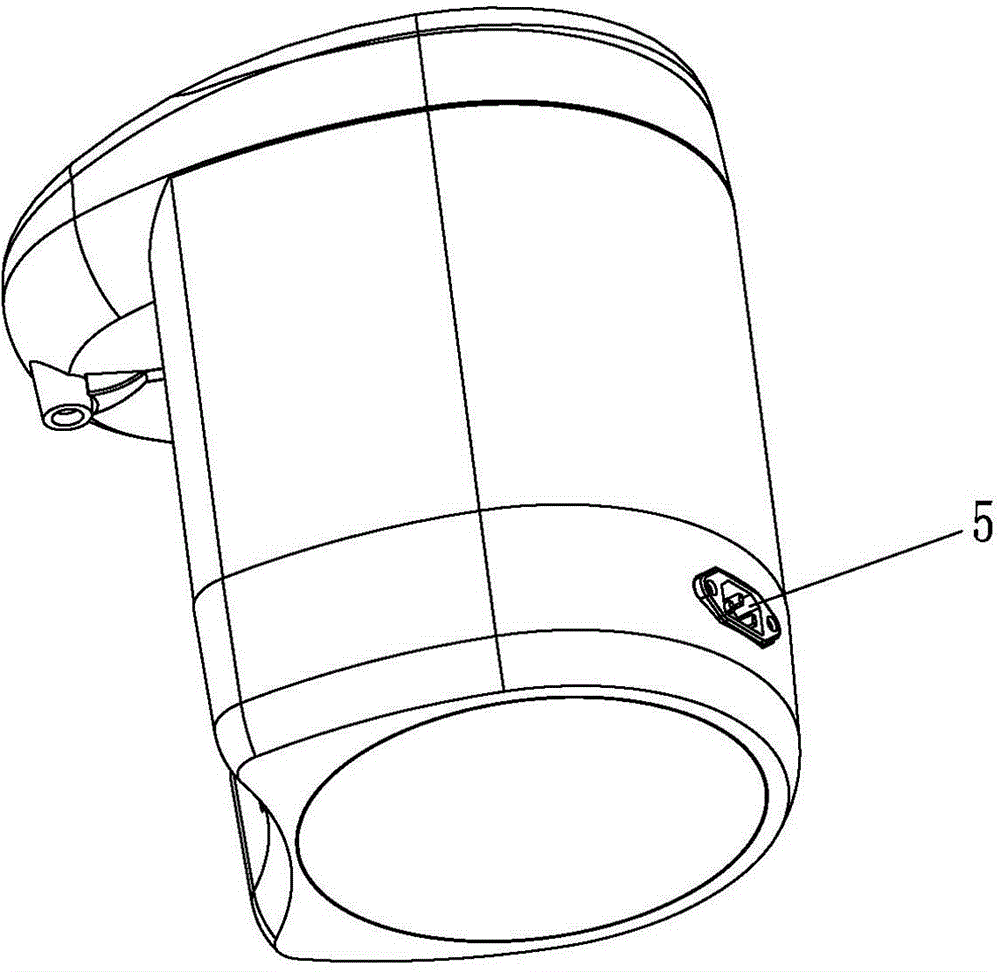 Novel electric heating thermos bottle